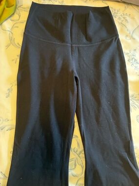 TNA Black High-Waist Track Pants